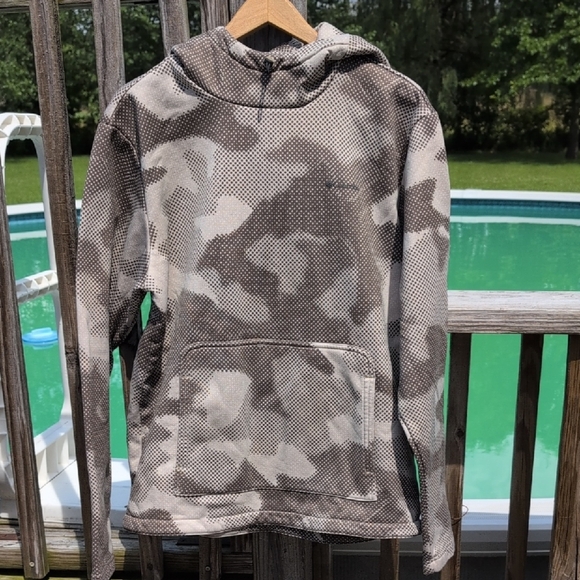 Columbia Other - Columbia Gray Camo Hoodie
